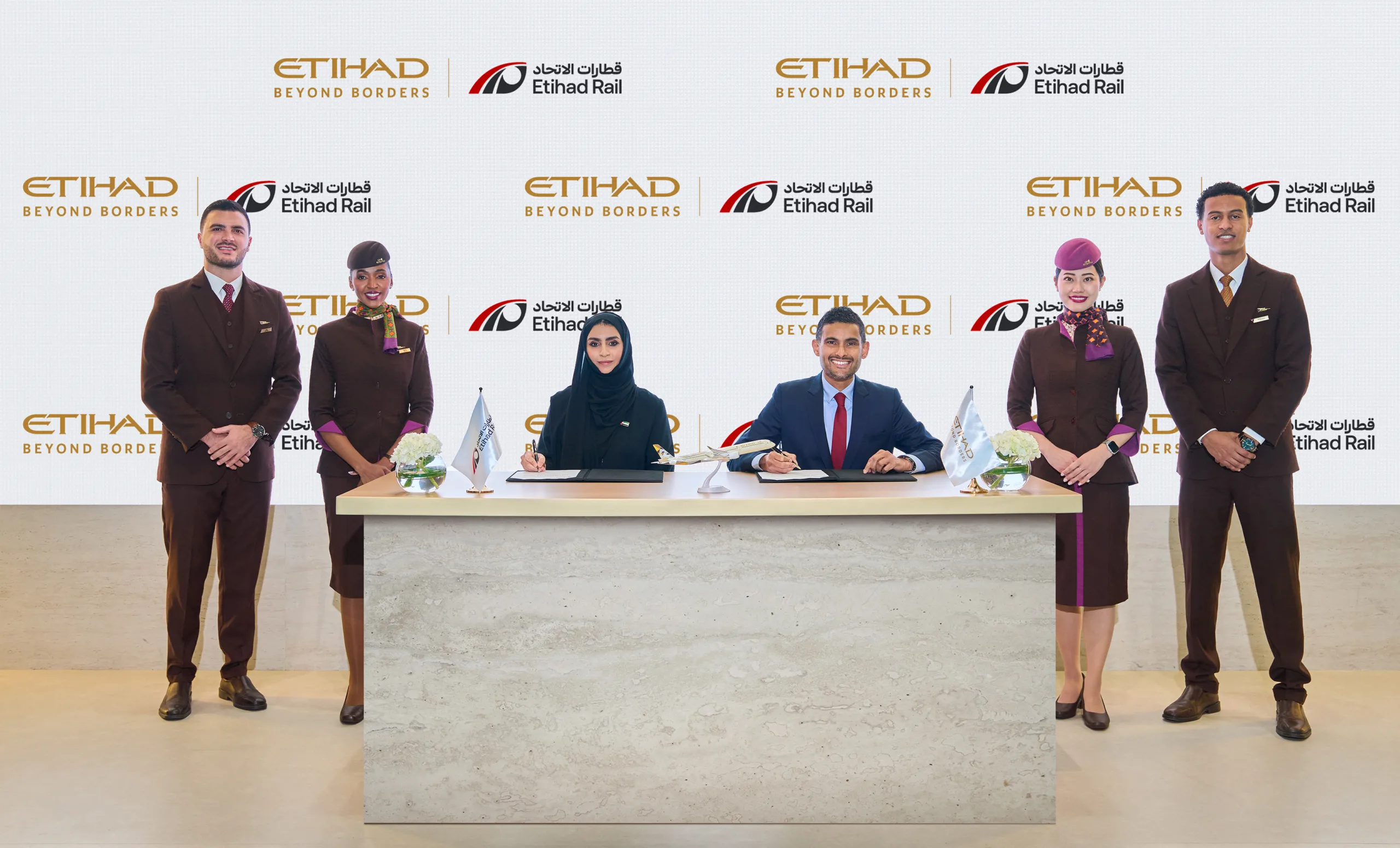 Etihad Airways and Etihad Rail sign new deal on air-rail integration