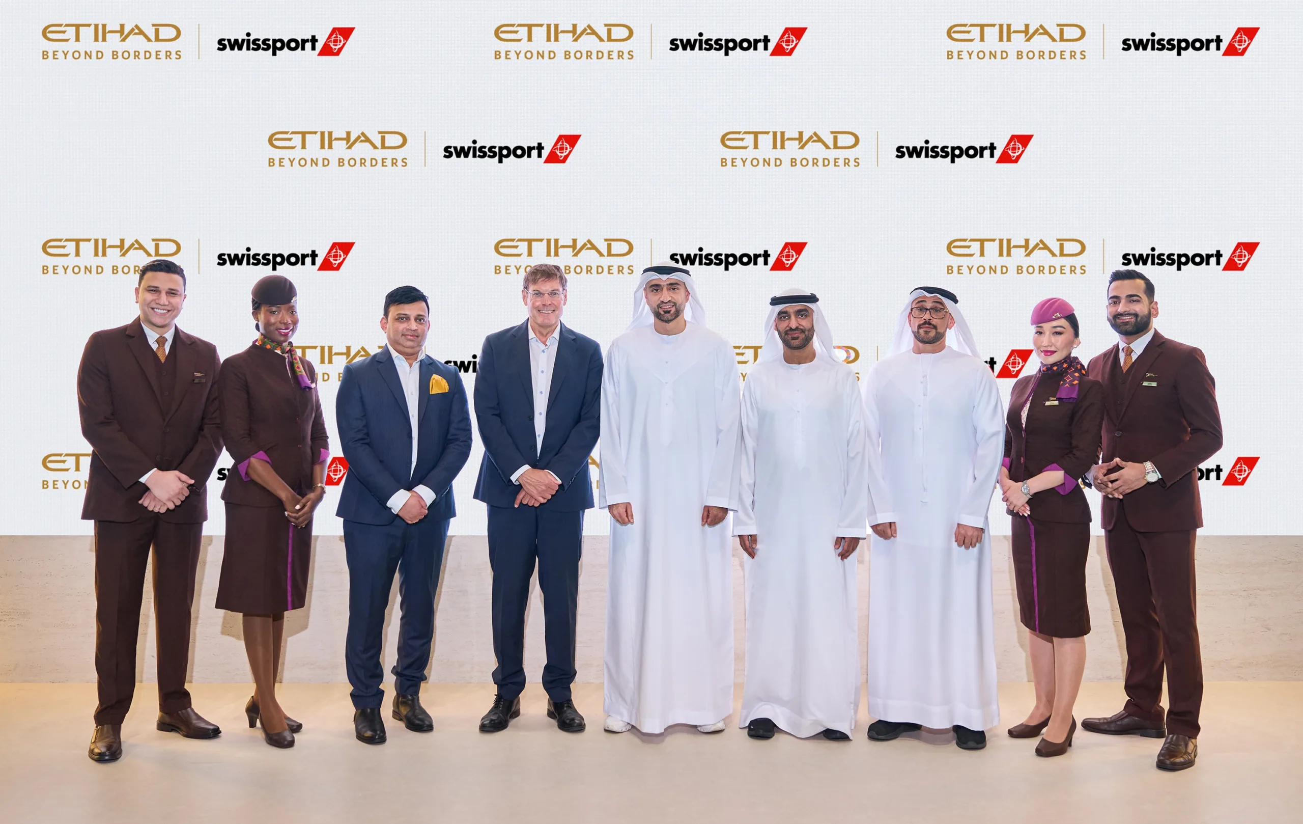 Etihad and Swissport expand ground handling deal to 40 airports