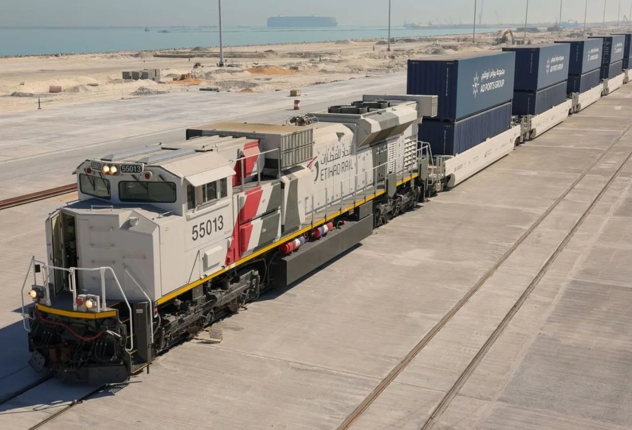 Etihad Rail, AD Ports launch Fujairah–Abu Dhabi freight service