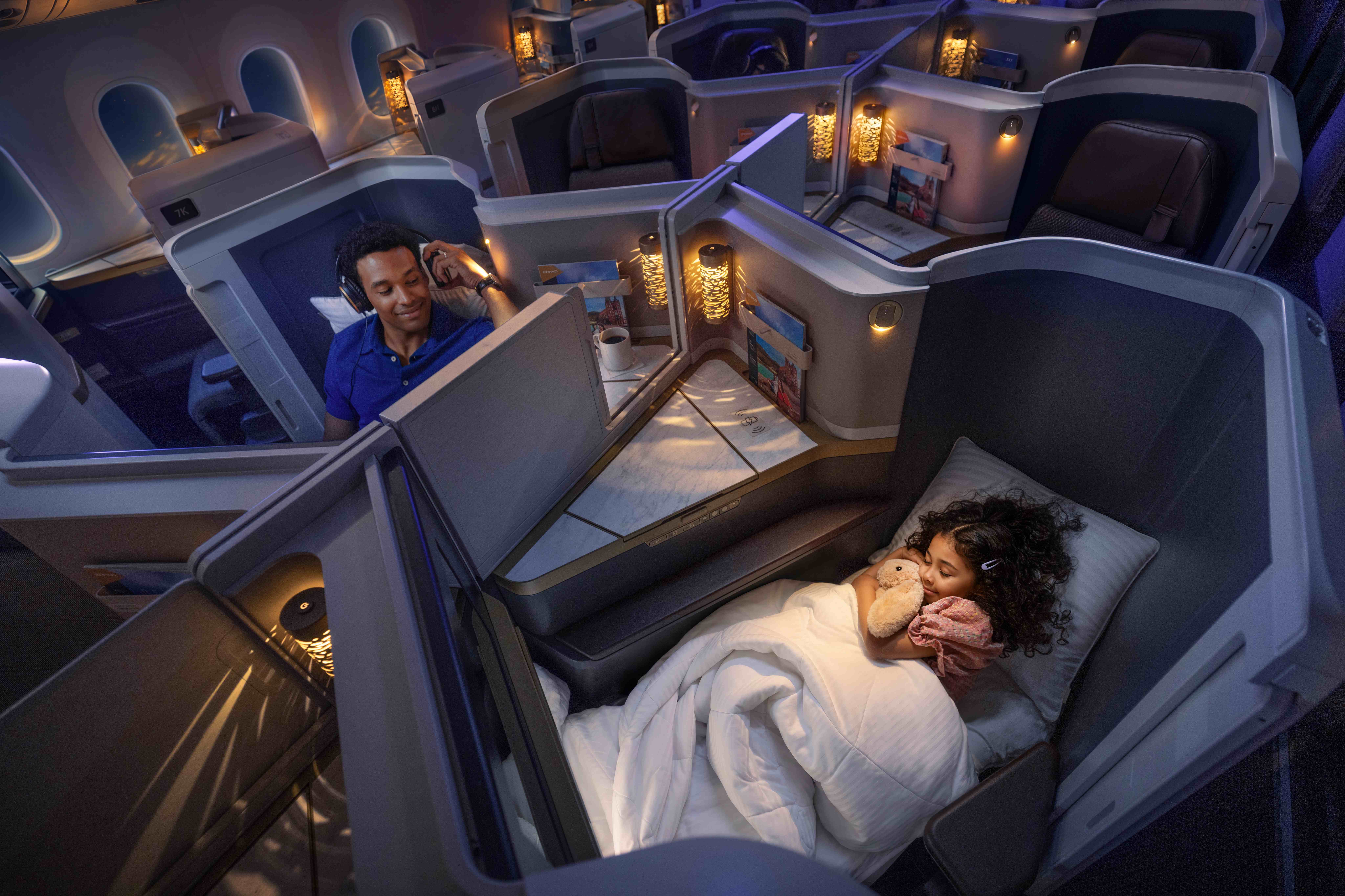 Etihad Wellbeing quiet cabin luxury linens