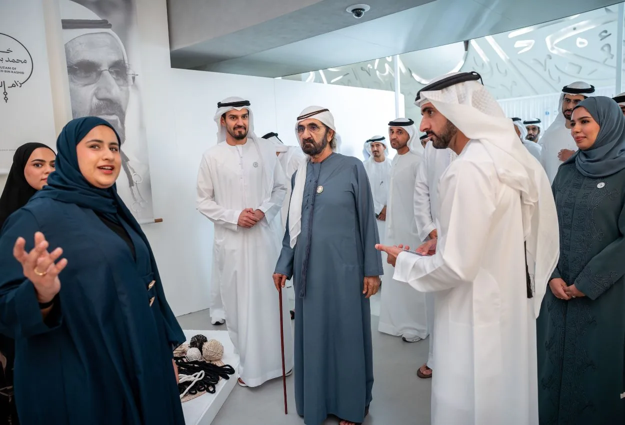 Sheikh Mohammed reviews Al Khuzam heritage research project