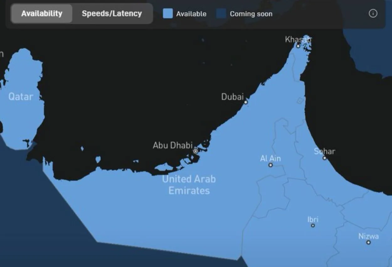 Starlink goes live in UAE with AED300 monthly plan
