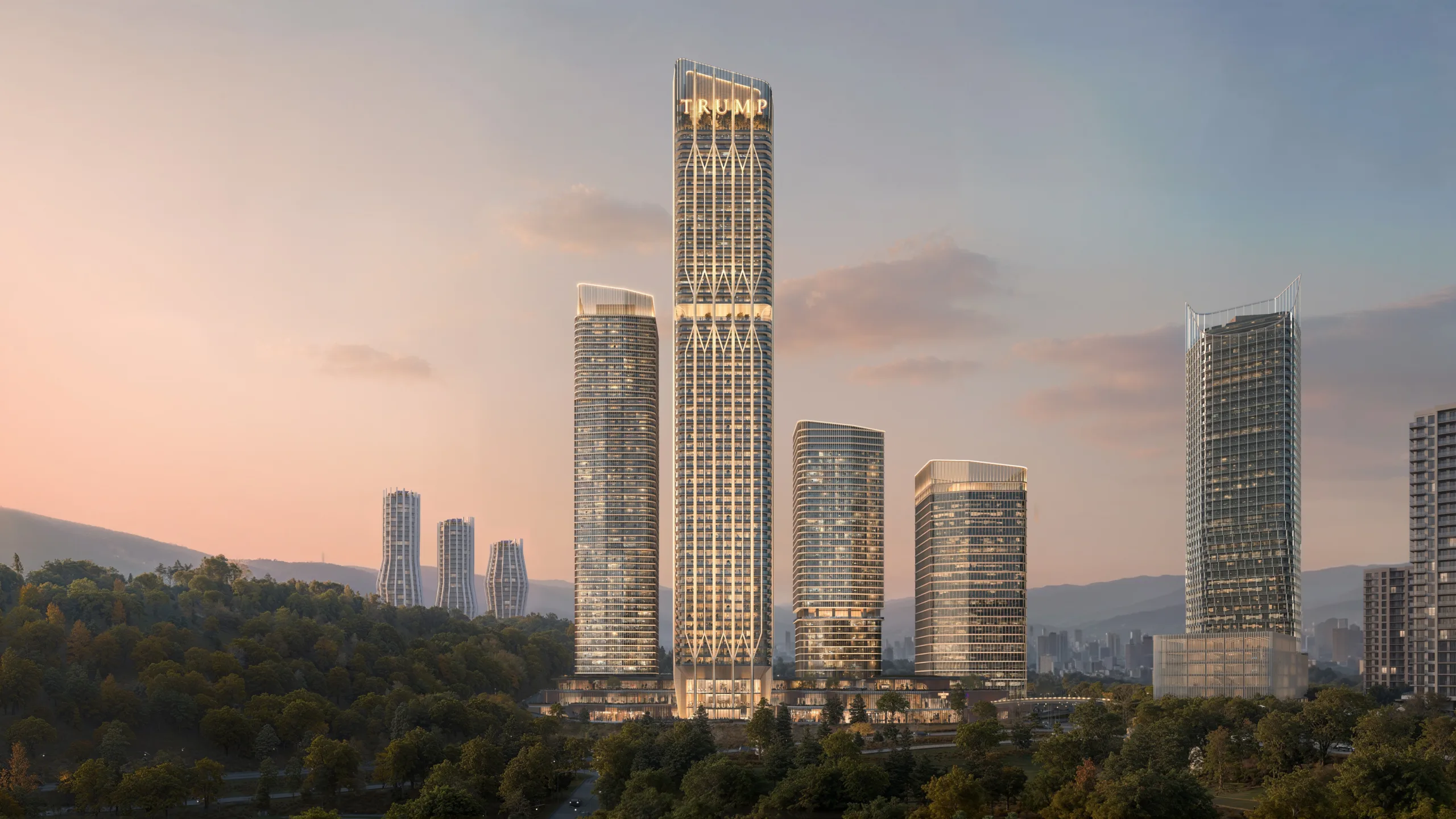 Trump Tower Tbilisi unveiled at launch event in Georgian capital