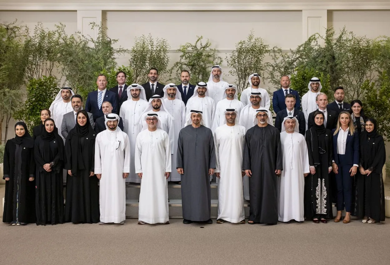 Ethara receives UAE President after F1 Promoter of the Year win