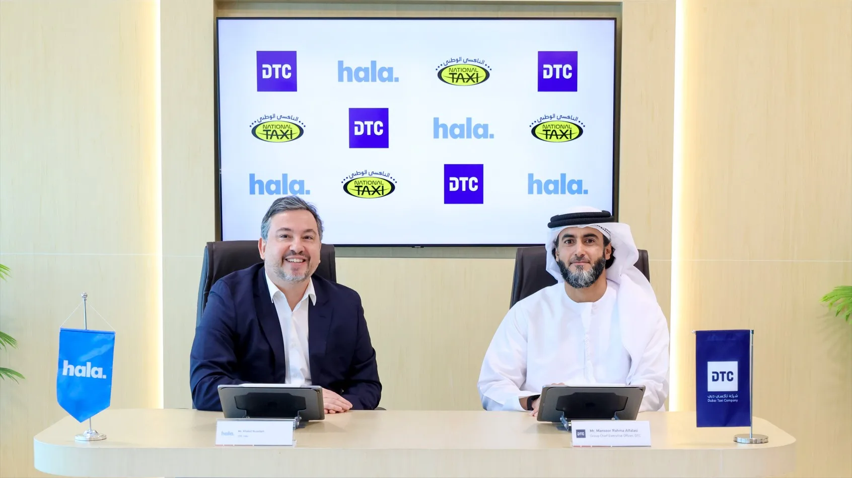 Dubai Taxi and Hala renew five-year e-hailing deal