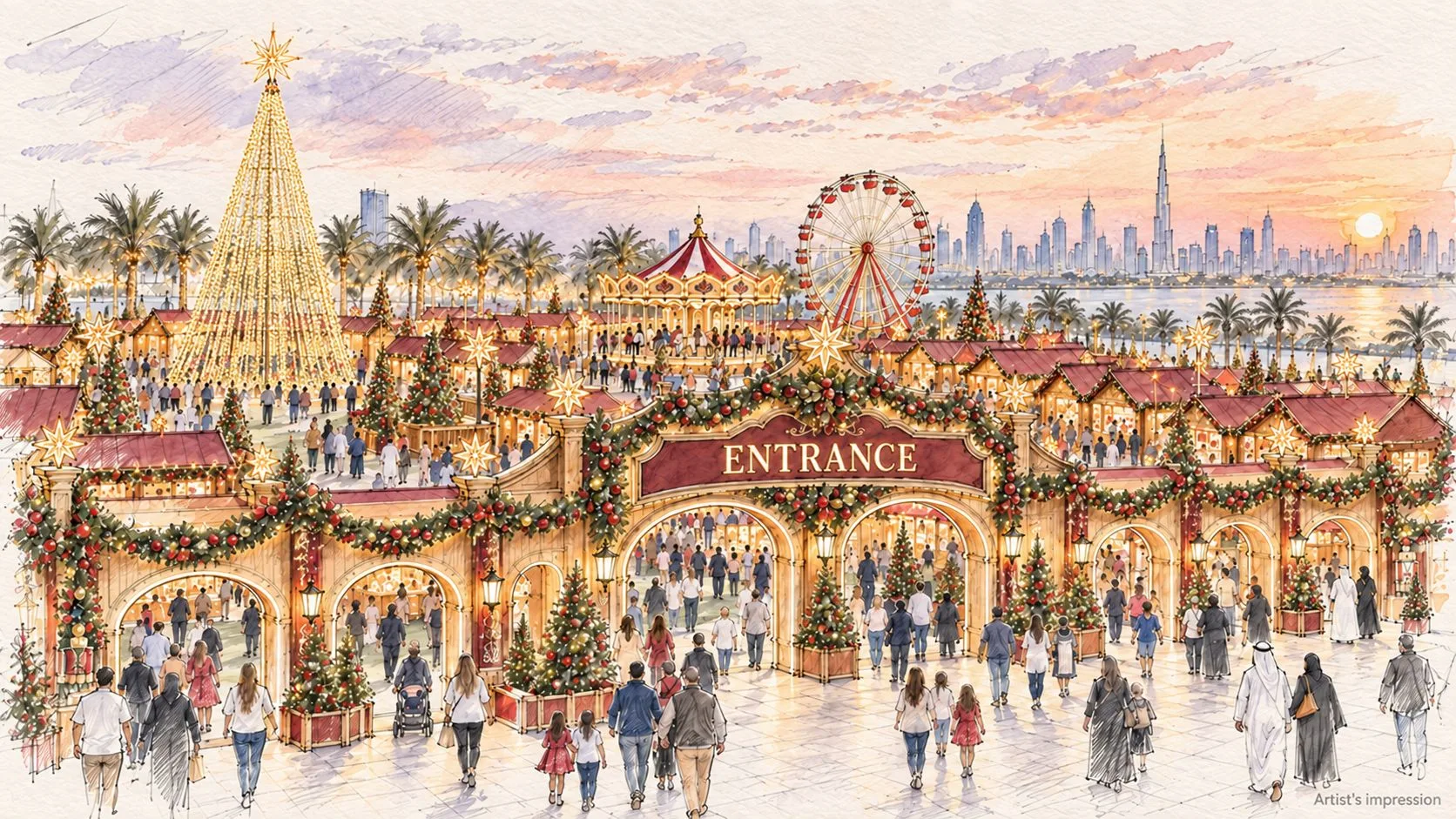 DXB Winter Festival launches at Dubai Festival City this December