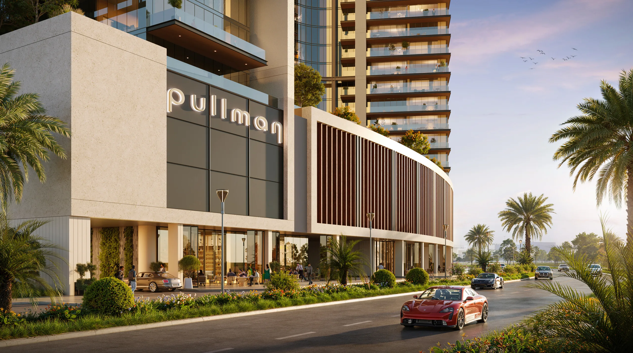 Pullman_Residences_Dubai_Meydan_-_Podium_View