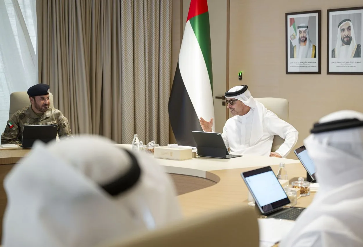 Sheikh Hazza reviews Al Ain security and emergency readiness